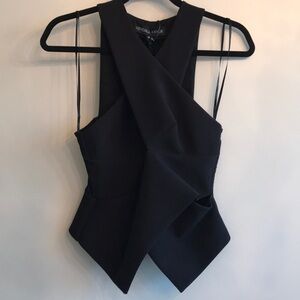 Kendall and Kylie for topshop black tank